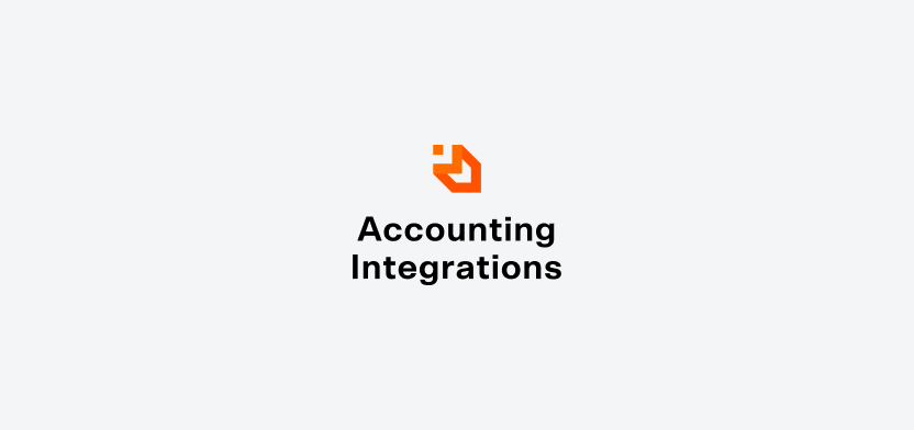 Accounting Integrations vertical logo on a light gray background